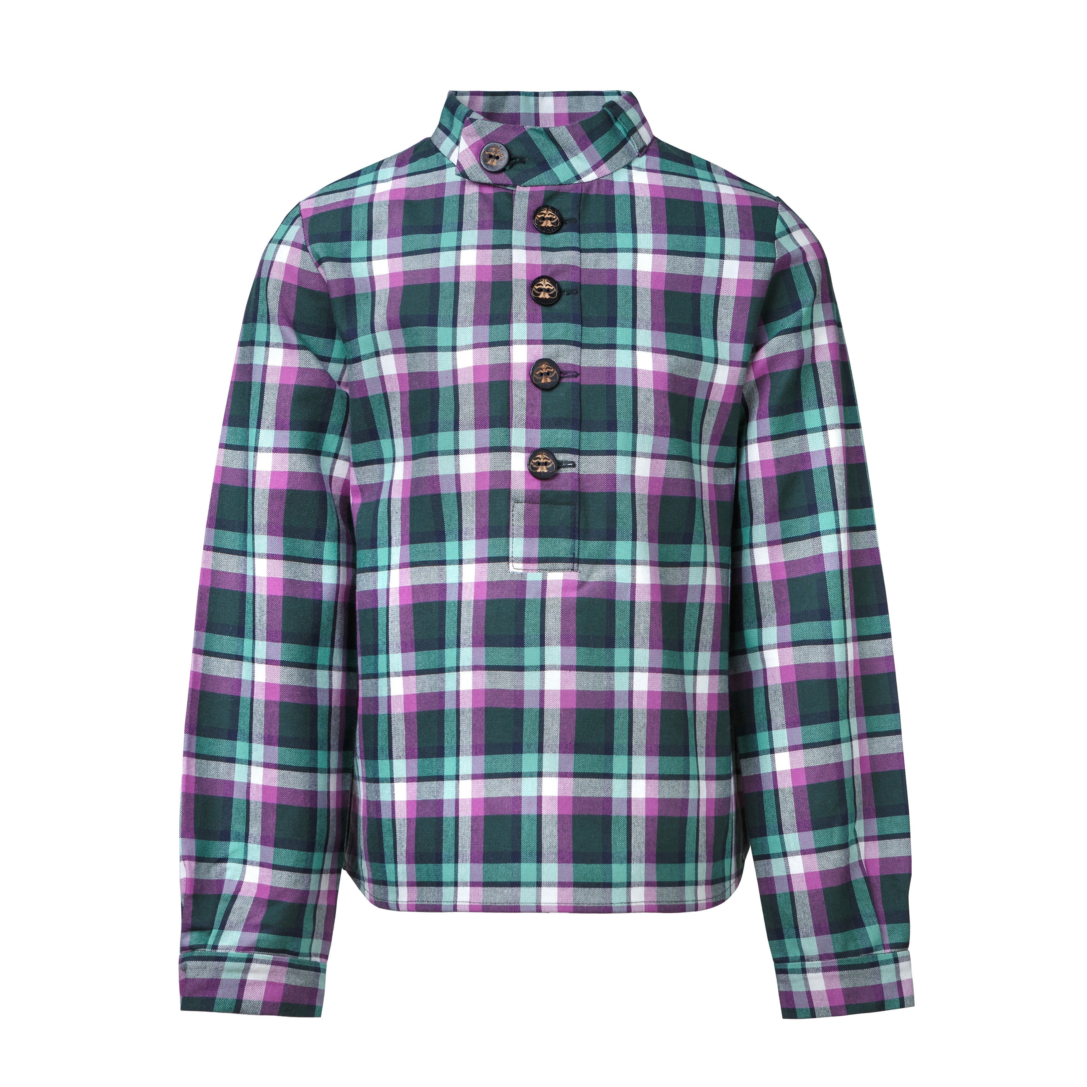 Fancy Tartan Shirt for Kids - money shopping คุ้ม