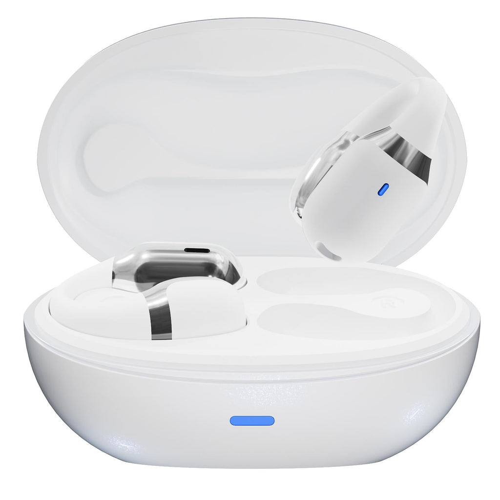 NNEDSZ Wireless Sports Bluetooth Earphones With Air Conduction - F16 Tws - Pink - money shopping คุ้ม