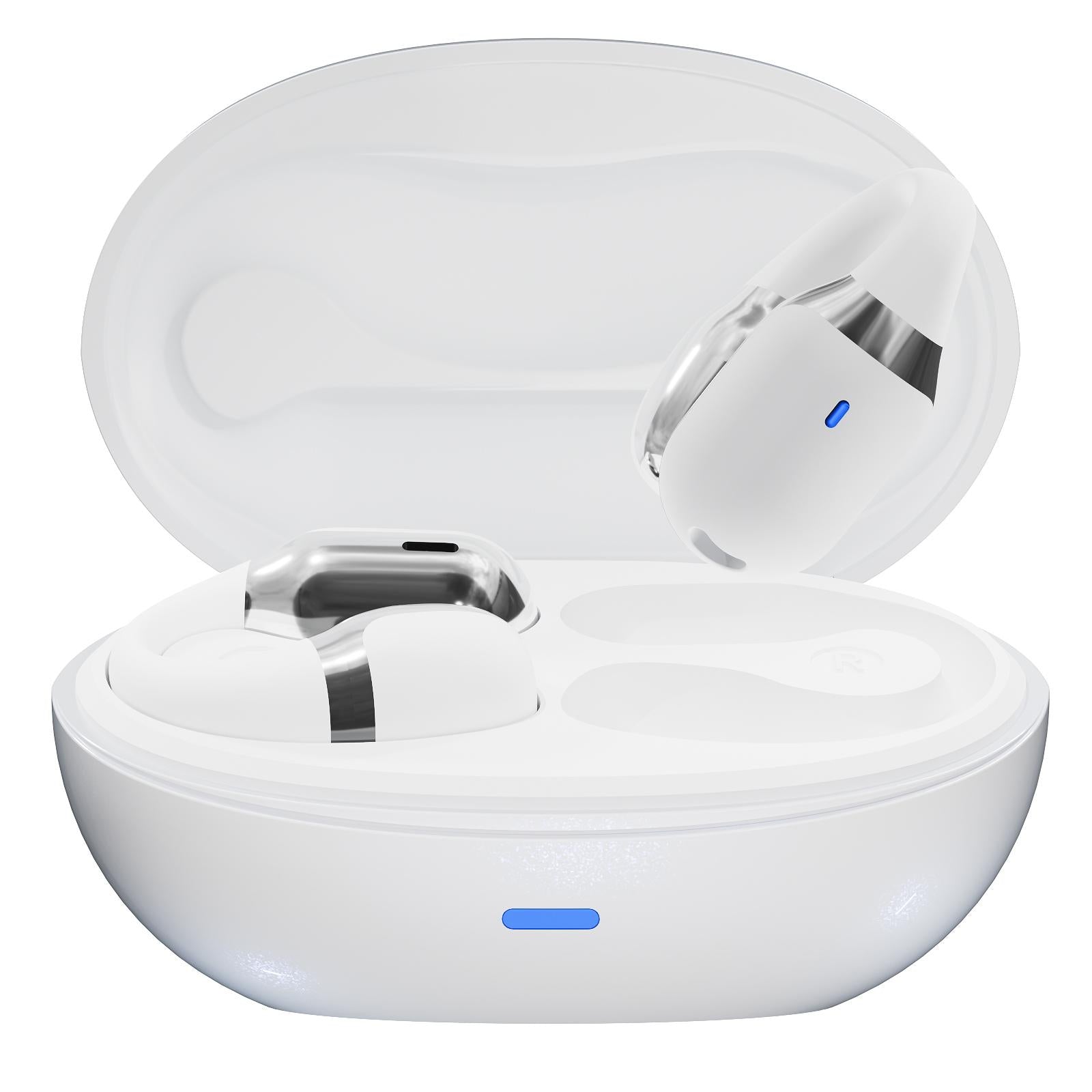 NNEDSZ Wireless Sports Bluetooth Earphones With Air Conduction - F16 Tws - Pink - money shopping คุ้ม